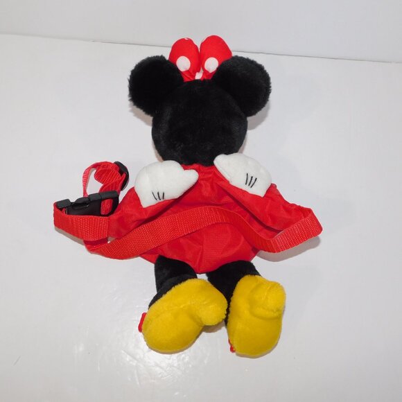 Vintage Disney World Minnie Mouse Plush kids Fanny Pack waist belt bum Bag - Picture 5 of 6